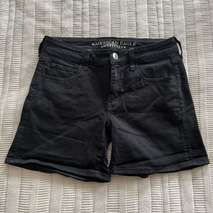 💘 Super Stretch Midi Short - Black